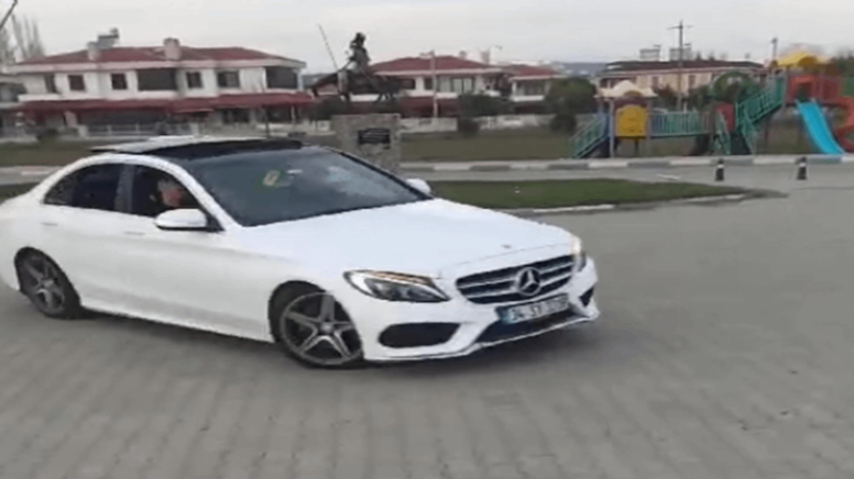 Tekirdağ’da Drift Yapan Ehliyetsiz Sürücüye 84 Bin Lira Ceza