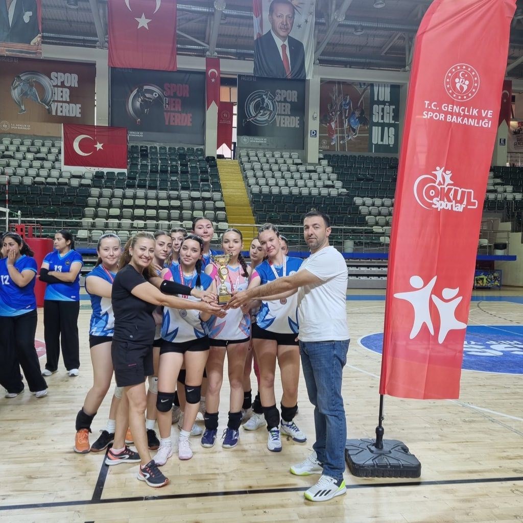 Muğla’da Genç B Kızlar Voleybol İl Birincisi Belli Oldu