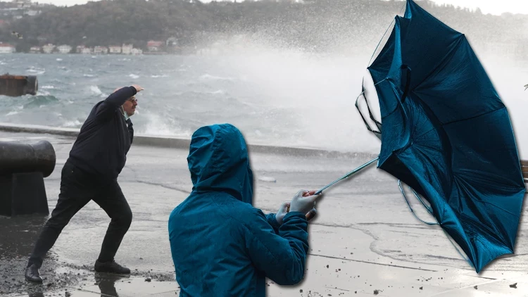 Meteoroloji 13 İlde Fırtına Alarmı Verdi