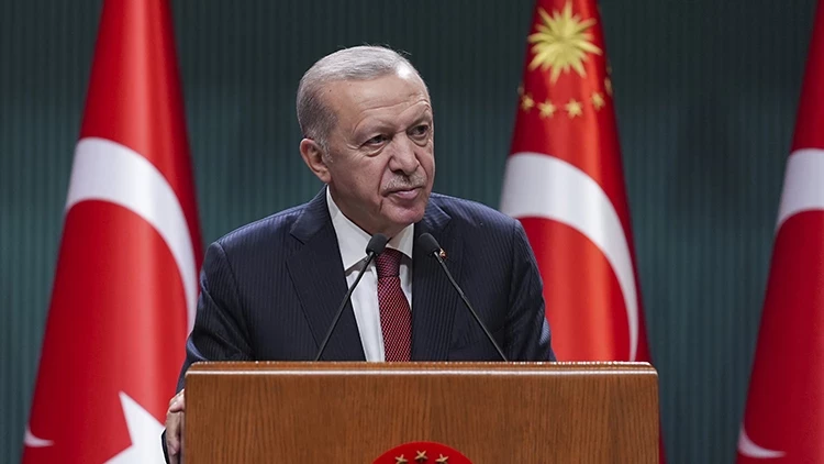 Cumhurbaşkanı Erdoğan'dan Şehit Ailelerine Başsağlığı Mesajı