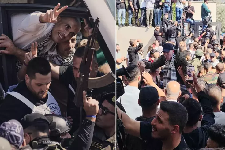 İsrail, Gazze'deki Ateşkes Kapsamında 96 Filistinli Esiri Serbest Bıraktı