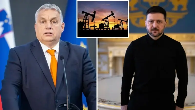 Orban’dan Zelenski’ye Petrol Resti Macaristan 90 Milyar Euroluk Krediyi Bloke Etti