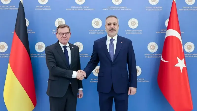 Ankara’da Kritik Diplomasi Hakan Fidan Alman Mevkidaşıyla Görüştü