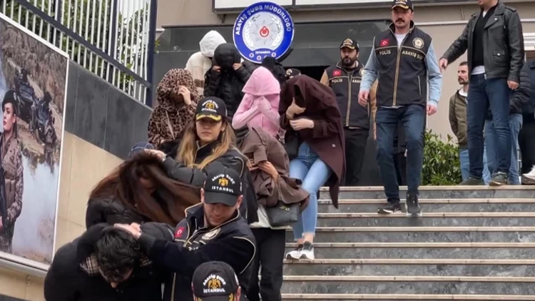 İstanbul Merkezli 4 İlde Fuhuş Operasyonu 7 Şüpheli Tutuklandı