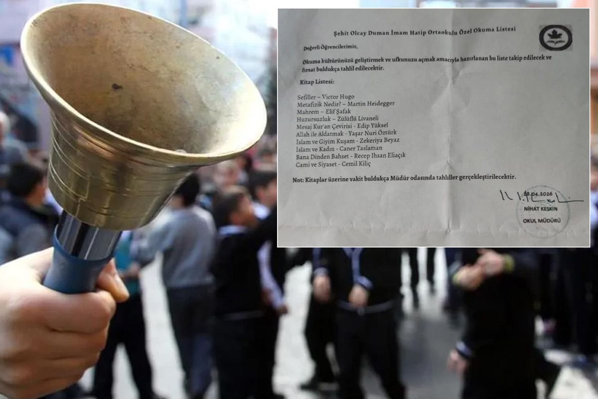 Pendik’te Kitap Listesi Tartışması Okul Müdürü Açığa Alındı