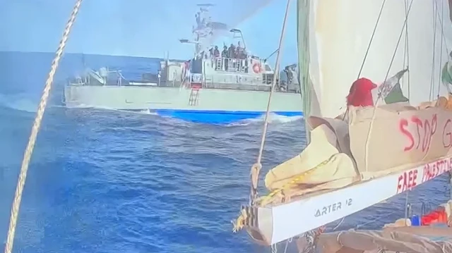 İsrail Savaş Gemileri Sumud Filosundaki Sirius Teknesine Müdahale Etti