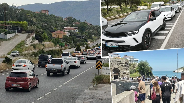 Muğla’da Bayram Yoğunluğu 22 Kilometrelik Araç Kuyruğu Oluşturdu