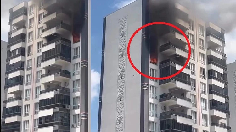 Diyarbakır’da 11 Katlı Binada Yangın: Biri Bebek 2 Çocuk Dumandan Etkilendi