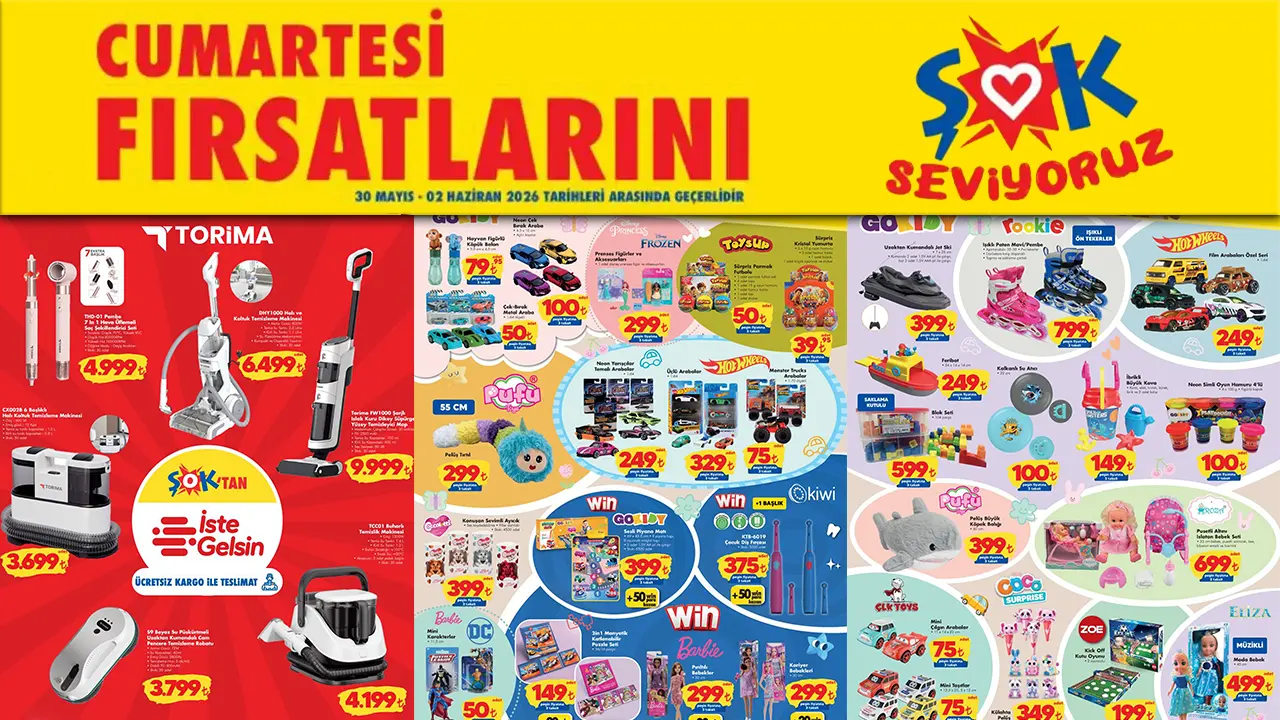 ŞOK 30 Mayıs 2026 Aktüel Ürünler Kataloğu Açıklandı