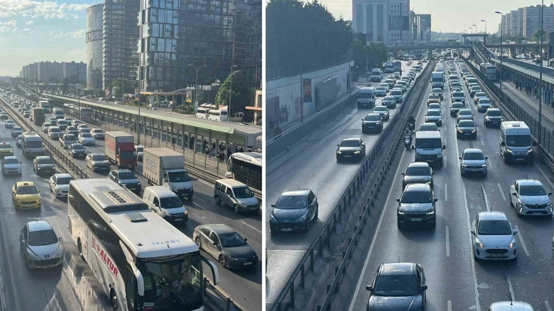 İstanbul’da Bayram Sonrası Trafik Yoğunluğu Yüzde 58’e Ulaştı