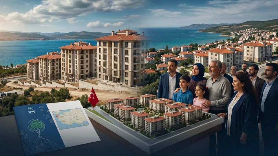TOKİ Çanakkale’de 108 Konutu Açık Satışla Sunuyor Başvurular 15 Haziran’da