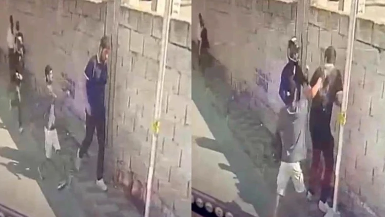 Mersin'de Film Sahnesini Aratmayan Gasp! Kasklı Şüpheliler Çantayla Kaçtı