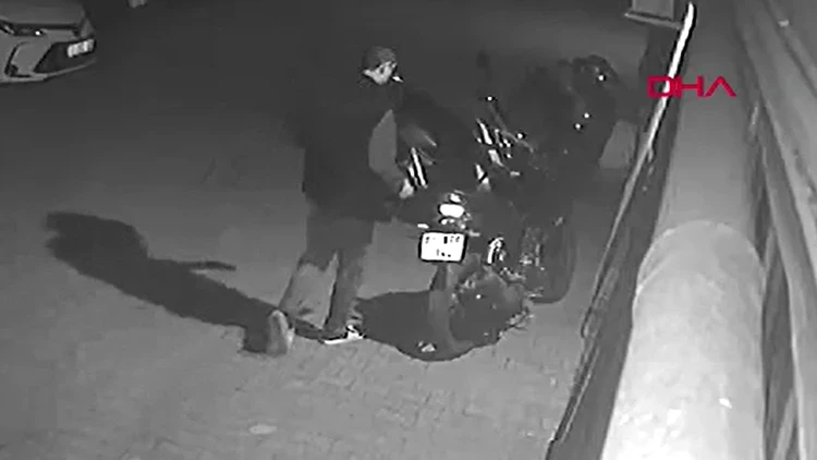 Çaldığı Motosikletle Gezerken Yakalandı! Savunması Şaşırttı