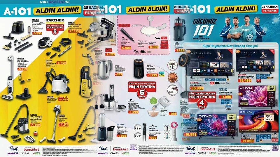 A101 25 Haziran Aktüel Ürünler Kataloğu Yayımlandı! İşte İndirimli Ürünler Ve Fiyat Listesi