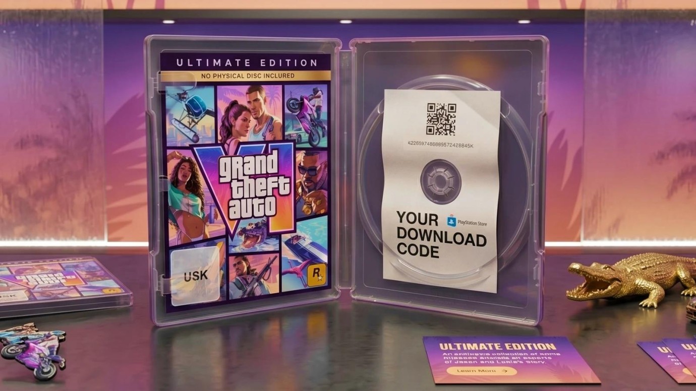 GTA 6 İçin Disk Bekleyenlere Kötü Haber: Fiziksel Sürümde CD Yer Almayacak