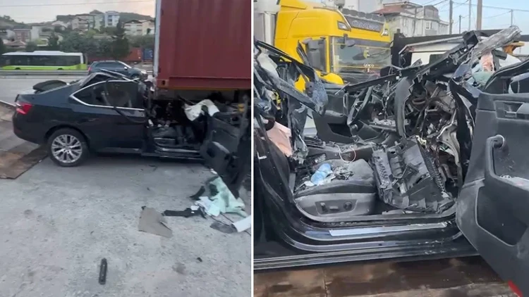 Kocaeli'de Feci Kaza! Baba Ve Oğlu Hayatını Kaybetti