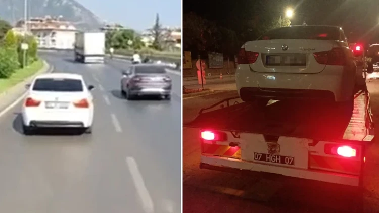 İtfaiyeye Yol Vermeyen Sürücüye Ağır Ceza! Ehliyetine El Konuldu