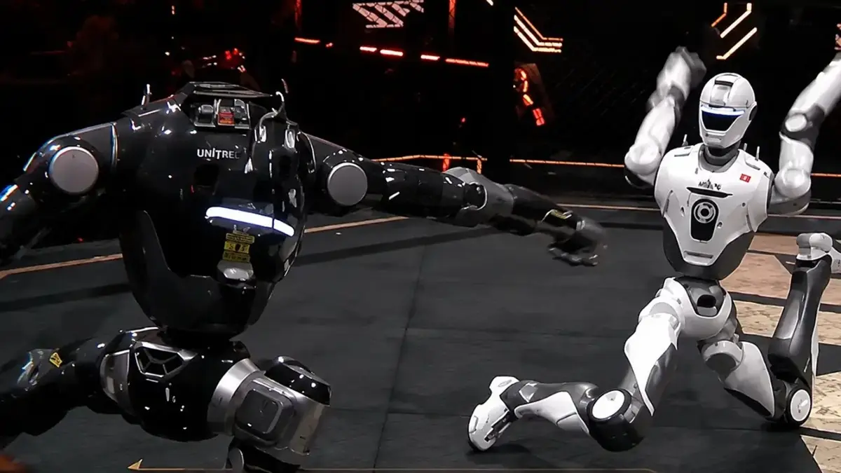Çin’de Kafası Kopan İnsansı Robot Dövüşü Bırakmadı Ve Maçı Kazandı