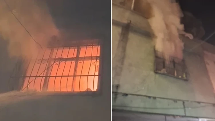 Siirt’te Eşiyle Tartıştıktan Sonra Yaşadığı Evi Ateşe Verdi