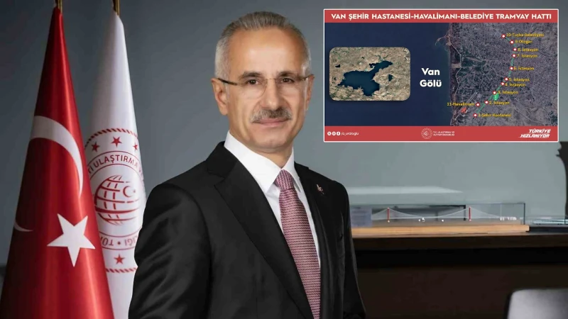 Van’a 8,67 Kilometrelik Tramvay Hattı: Şehir Hastanesi, Havalimanı Ve Belediye Bağlanacak