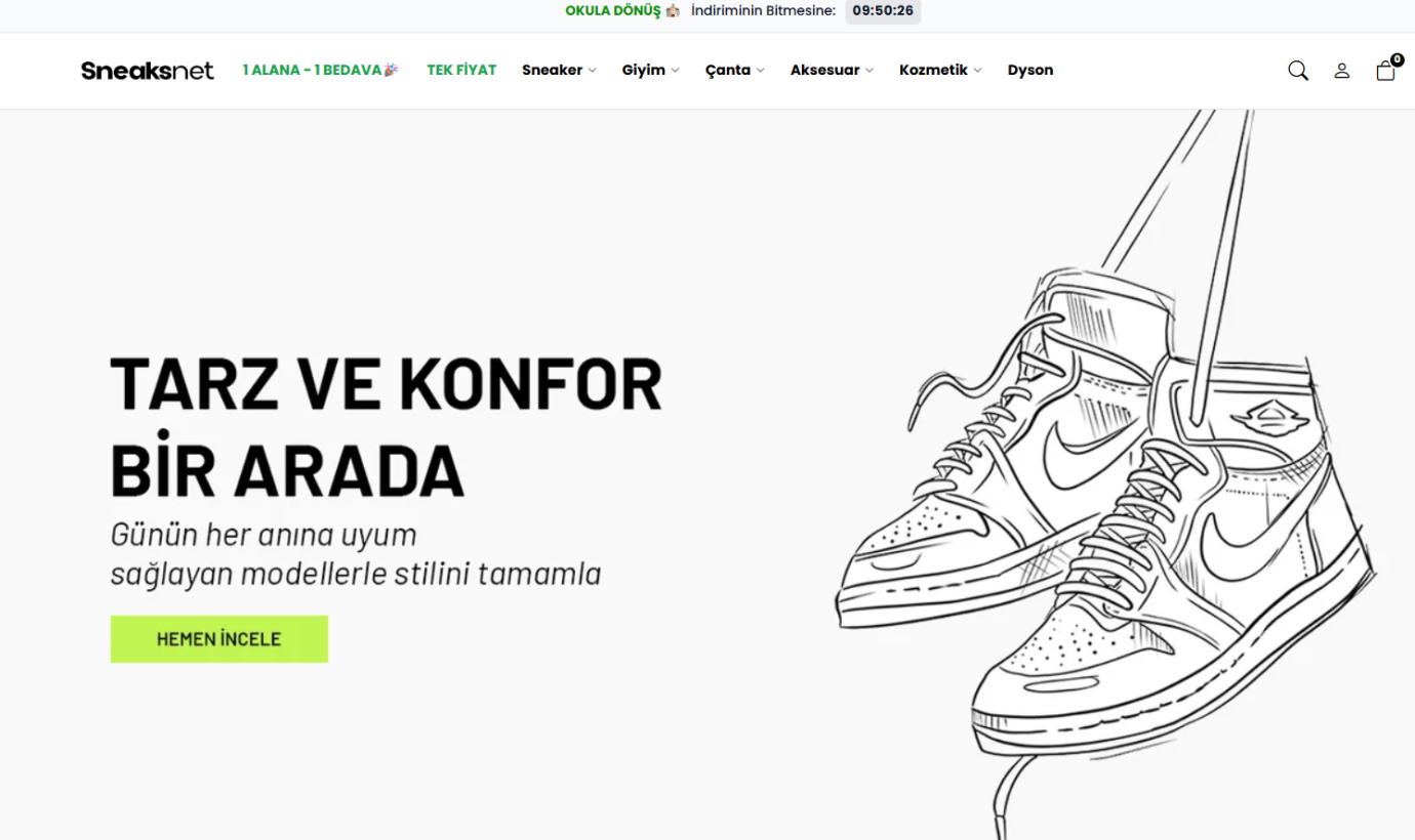 Sneaksnet Hakkında Şikâyet Yağmuru: Sosyal Medya Reklamlarıyla Alışveriş Yapanlar Dikkat!