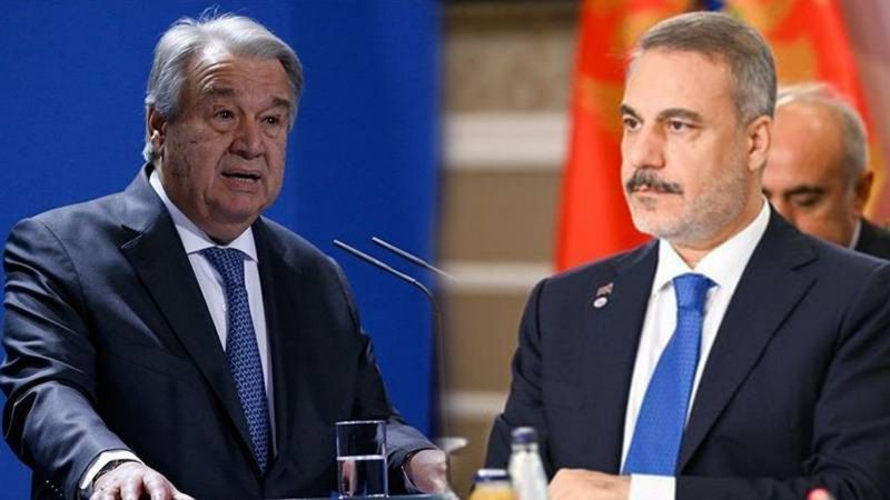Bakan Fidan, BM Genel Sekreteri Antonio Guterres ile görüştü