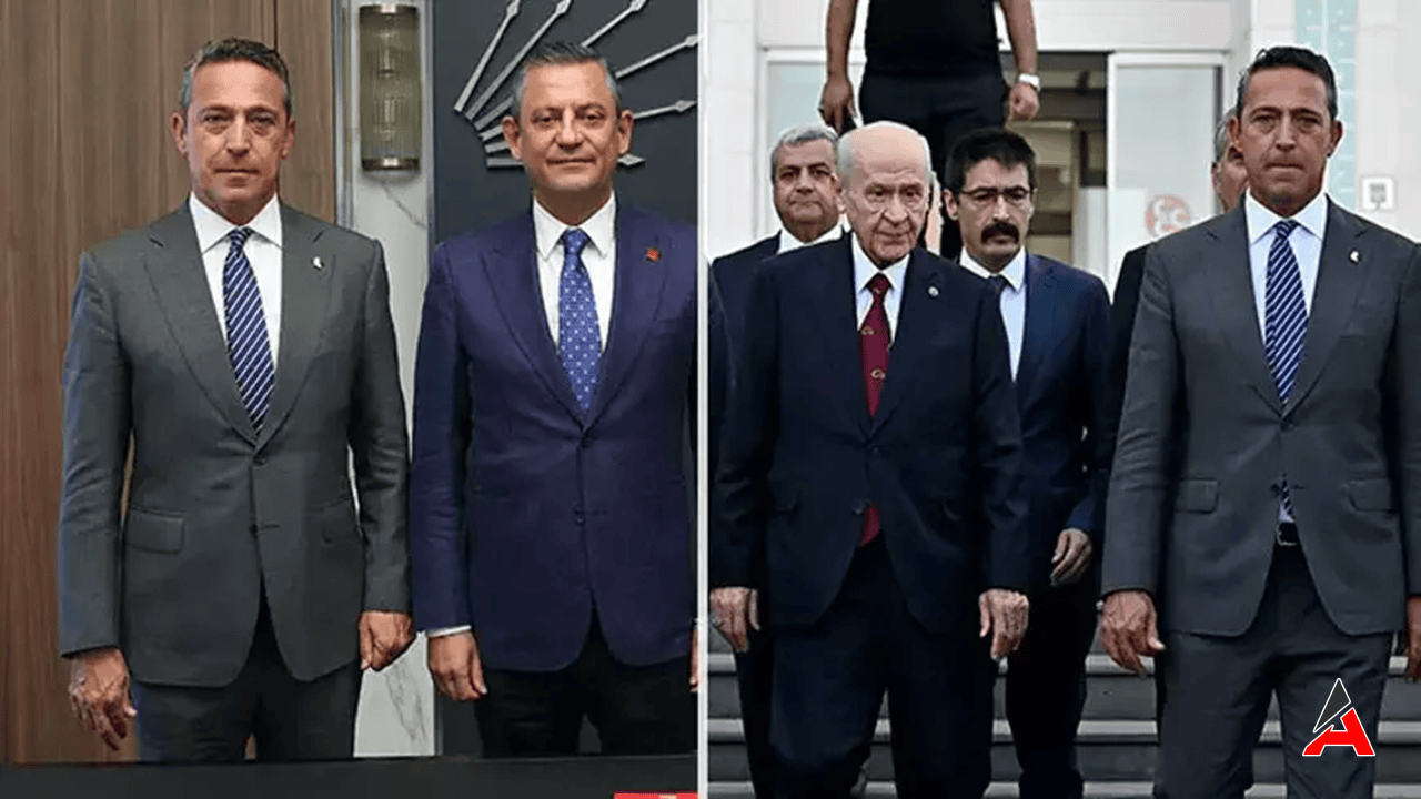 Fenerbahçe Başkanı Ali Koç’tan Siyasi Zirve: Bahçeli ve Özel ile Görüşmeler Yapıldı