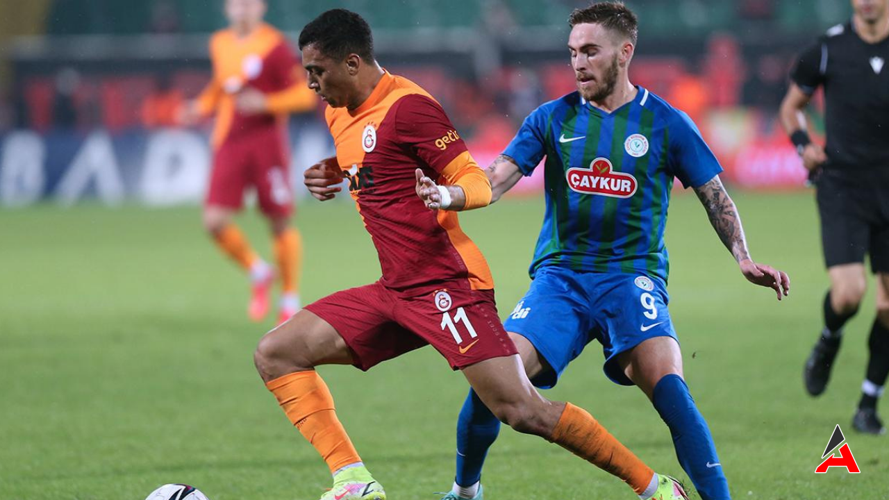 Galatasaray Çaykur Rizespor İlk 11'ler Belli Oldu! Canlı İzle
