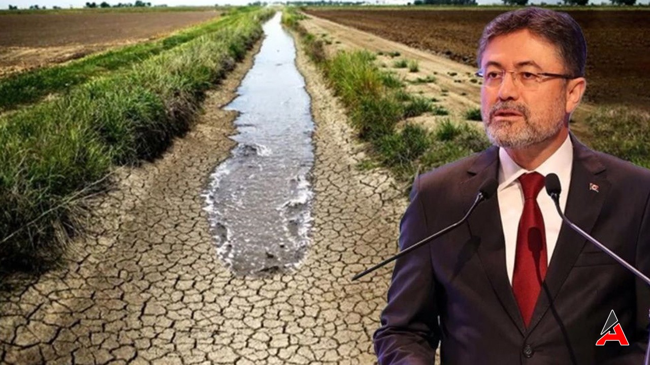 Sular Çekiliyor: Bakan Yumaklı Uyardı, Türkiye Su Kıtlığı Tehlikesiyle Karşı Karşıya!