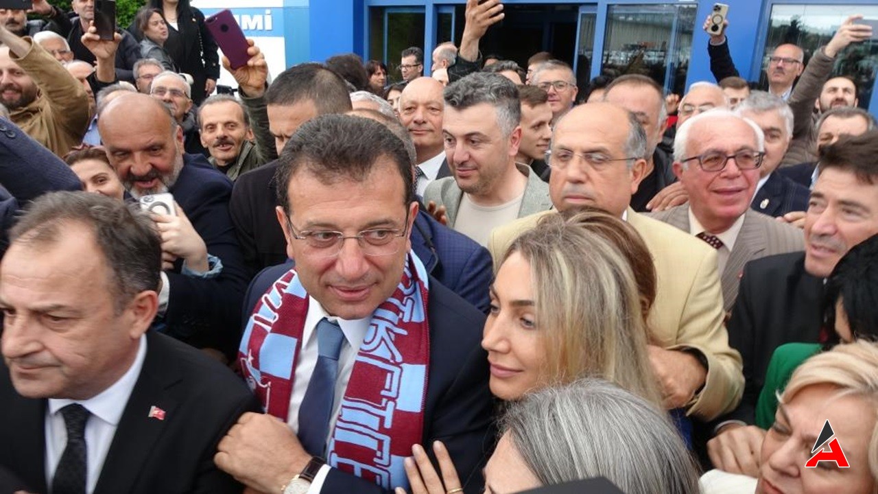 Trabzon'da Davullu Zurnalı Karşılama İmamoğlu'na Memleket Sevgisi Dolu!