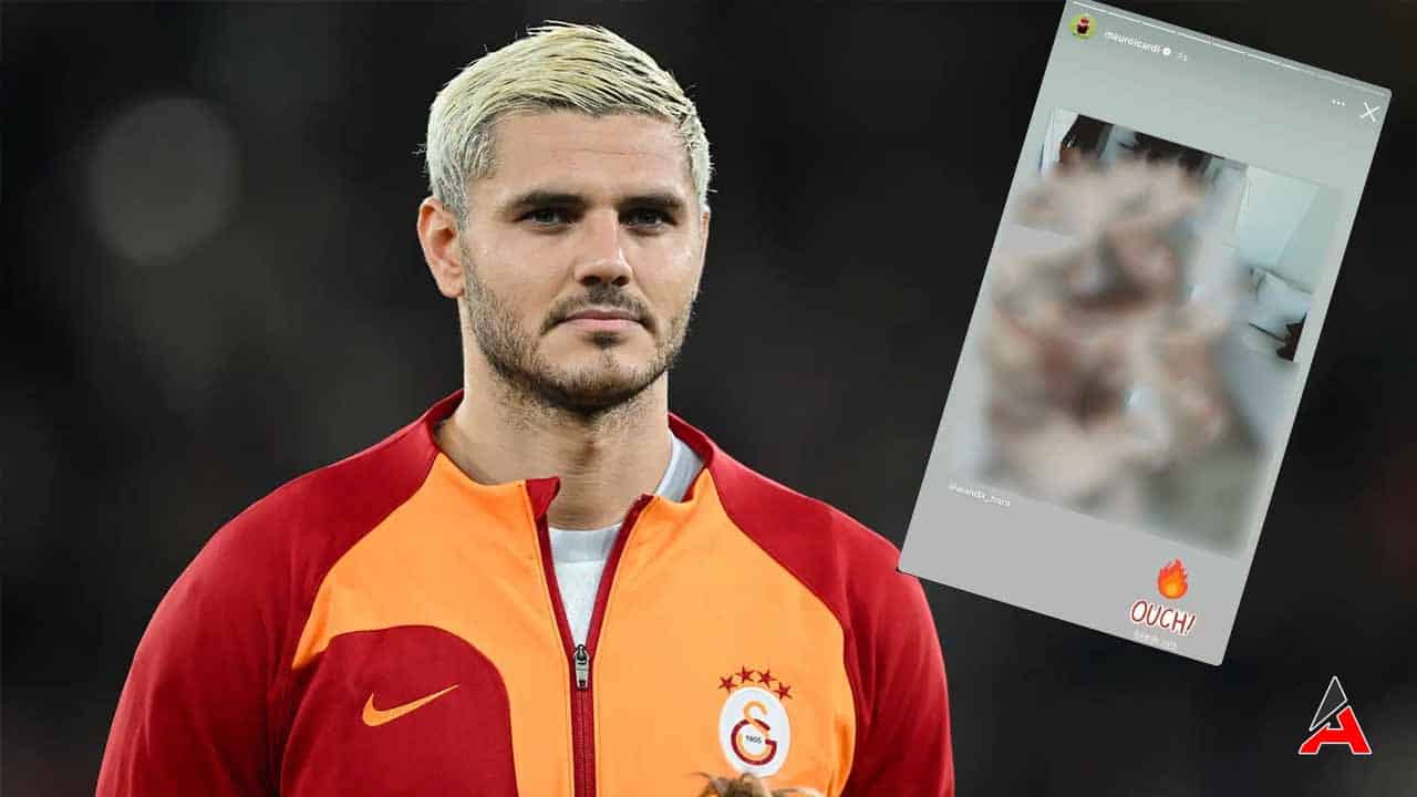 İcardi'den Tepki Çeken Paylaşım! Wanda Nara’nın Üstsüz Fotoğraflarını Paylaştı!