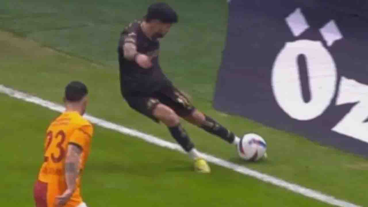 Galatasaray-Trabzonspor Maçında Tartışmalı Gol! Top Çizgiyi Geçti Mi?